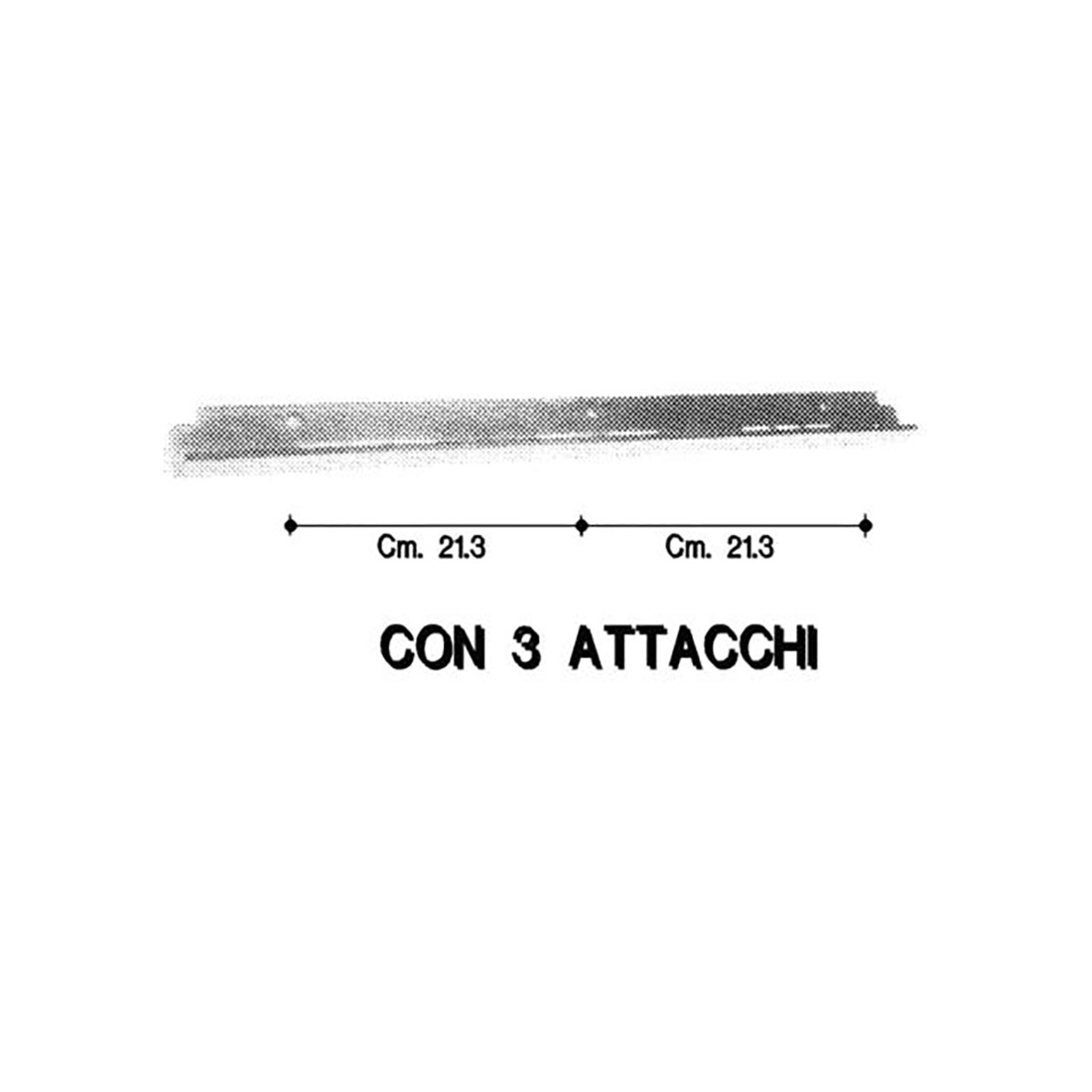 M4781-copia.jpg MANIGLIA FORNO X SAMET CM. 58 MARRONE - M4781 - immagine 1